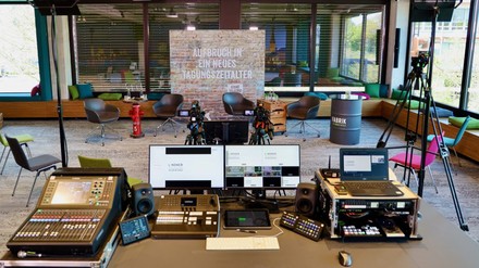 Streamingstudio der Lindner Hotels