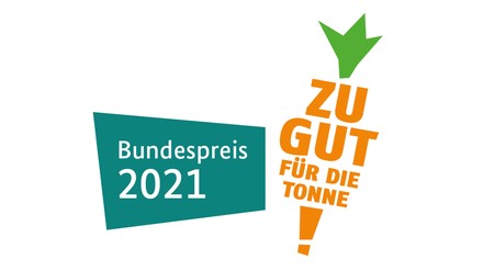Zu gut für die Tonne Bundespreis 2021 Logo