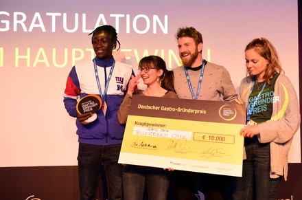 Die Gewinner des Gastro-Gründerpreises 2019