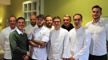 eine Gruppe Küchenchefs