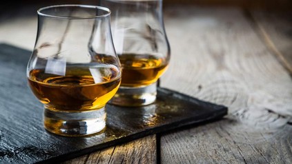 Kavalans Whisky in Whiskyglas