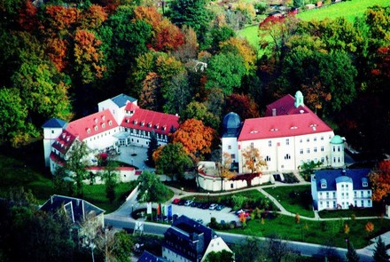 Schloss Schweinsburg Luftaufnahme