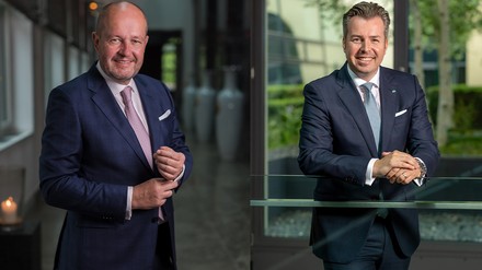 Gerhard Struger (links) und Emiel van Dijk (rechts)