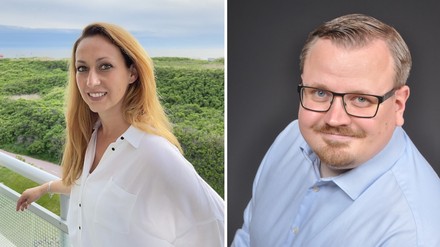 Angelika Stranner und Lars Groche