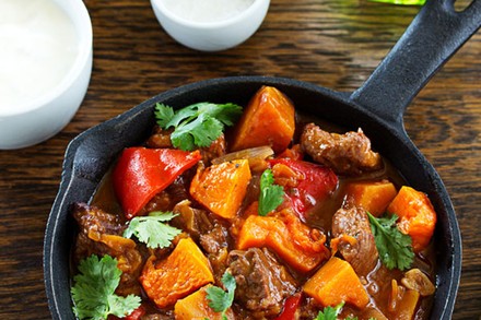 Wildschwein Kürbis Eintopf