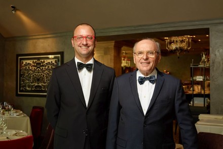 Gildo Bocchini (r.) mit seinem Nachfolger Andrea Buschini