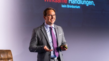 Wilhelm K. Weber, Verwaltungsratspräsident der Swiss Hospitality Collection und Mitorganisator des Events (Foto: © HSMA Deutschland)
Wilhelm K. Weber